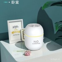 Máy tạo ẩm bán chạy xuyên biên giới, mới, nhỏ, bán buôn, hương liệu, yên tĩnh, USB mini, đèn không khí màu sắc