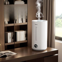 Máy tạo ẩm Midea cho sử dụng tại nhà AI Máy phun sương siêu âm thông minh cho phòng ngủ văn phòng yên tĩnh kháng khuẩn S
