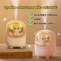 Máy tạo ẩm phun sương thú cưng dễ thương Mèo NEEKO, Chó SHIBA, tích điện, khuếch tán tinh dầu,trang trí decor