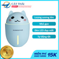 Máy tạo ẩm/Phun sương thú cưng mèo kute Cát Thái MT-Y1 đèn led usb +quạt mini usb công suất lớn phun sương liên tục và không gây tiếng ồnlàm mát da