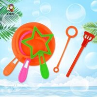 Máy tạo bong bóng đa hình TIEZI, Bộ cây đũa phép bong bóng xà phòng sao, Máy thổi bong bóng cầm tay Trái tim cổ điển Công cụ thổi bong bóng Quà tặng