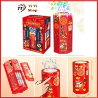 Máy tạo bong bóng pháo hoa pháo bắn bong bóng có đèn led có nhạc trang trí tết treo tết