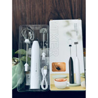 Máy Tạo Bọt Cà phê 3 Tốc Độ  -Sạc Điện Usb