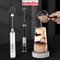 Máy tạo bọt cafe, đánh trứng mini cầm tay sạc 3 tốc độ sử dụng pin sạc cao cấp - Chính hãng dododios