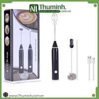 Máy Tạo Bọt, Máy Đánh Cafe, Đánh Trứng 2 Đầu Tiện Dụng