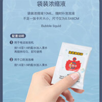 Máy tạo bọt nước bong bóng đàn hồi cho trẻ em, máy tạo bọt khói Gatling, bình phun đặc biệt, pin sạc