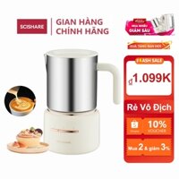Máy tạo bọt sữa đa chức năng Scishare Máy làm nóng sữa điện sử dụng kép nóng lạnh Thích hợp