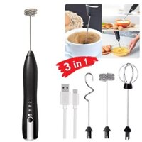 Máy tạo bọt sữa điện chất lượng cao Máy đánh trứng cầm tay Frappe Latte Máy trộn sô cô la nóng Máy đánh trứng