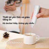 Máy tạo bọt sữa Máy tạo bọt cà phê Máy tạo bọt sữa, nắp sữa, máy đánh sữa, que khuấy sữa, máy tạo bọt sữa