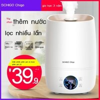 Máy tạo độ ẩm Chigo tại nhà im lặng phòng ngủ nhỏ công suất phun lớn điều hòa không khí phụ nữ mang