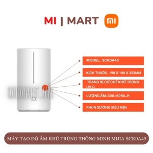 Máy tạo độ ẩm khử trùng thông minh Xiaomi Mijia SCK0A45