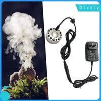 Máy tạo độ ẩm máy sương mù Dickly Pond 12 đèn LED Bộ chuyển đổi phích cắm đa năng