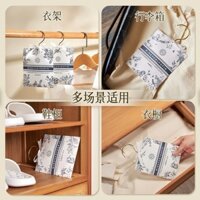Máy tạo gió xanh dòng hoa, túi treo cho tủ giày, tủ quần áo và kho chứa, loại bỏ mùi hôi, hương thơm lâu dài, giá cả phải chăng
