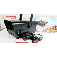 Máy Tạo Khói 500W Sân Khấu Vũ Trường, karaoke gia đình . Máy Phun Khói Có Đèn Led Hàng Tốt.
