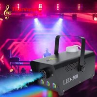 Máy Tạo Khói 500W Sân Khấu Vũ Trường, karaoke gia đình . Máy Phun Khói Có Đèn Led Hàng Tốt.