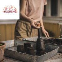 Máy tạo khối đất ERZAP, Máy tạo khối đất ép thực tế đa năng, Xẻng nhựa bền bằng tay tiện lợi Dụng cụ tạo khối đất Dụng cụ làm vườn