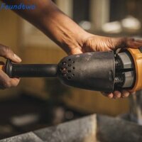 Máy tạo khối đất FOUNDTWO, Máy tạo khối đất ép tiện lợi đa năng, Xẻng Dụng cụ tạo khối đất thủ công bằng nhựa bền thực tế Mô hình đất mọng nước