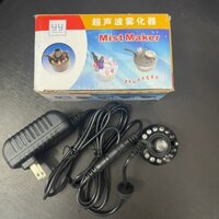 Máy tạo khói mini, máy phun sương có đèn cho bể cá, tiểu cảnh, hồn non bộ, spa, phong thủy giá rẻ