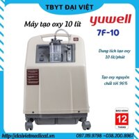 Máy tạo oxy 10 lít Yuwell 7F-10 chức năng xông khí dung, với dung tích tạo oxy 10 lít/phút bảo hành chính hãng 12 tháng