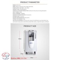 MÁY TẠO OXY 5L GELE CÓ XÔNG KHÍ DUNG