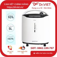 Máy tạo oxy Yuwell 5 lít 8F-5AW chính hãng, hoạt động rất êm ái, không tiếng ồn, cung cấp oxy cho bệnh nhân mắc bệnh liên quan hô hấp như ho, hen suyễn, viêm phổi, phổi tắc nghẽn mãn tính, suy hô hấp