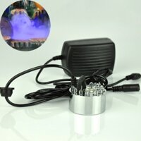 Máy tạo sương mù mini kèm đèn led 12 bóng cho tiểu cảnh, hồ cảnh