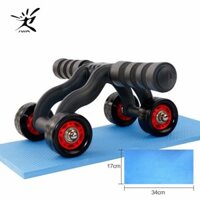 Máy tập bụng 4 bánh AB Roller
