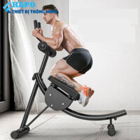 Máy tập bụng đa năng hiệu quả giúp tăng cơ giảm mỡ, Máy tập bụng tại nhà khung thép chắc chắn chịu tải 200kg