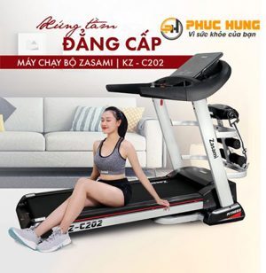 Máy tập chạy bộ điện Zasami đa năng KZ-C202