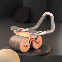 Máy tập cơ bụng 6 múi. Con lăn tập bụng 2 bánh có trợ lực. Máy tập cơ bụng giảm mỡ tại nhà hiệu quả. Chất liệu ABS cao c