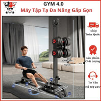 Máy Tập Tạ Đa Năng, Máy Kéo Tạ Gấp Gọn, Thiết Bị Tập Luyện Đốt Cháy Chất Béo Thể Dục Tại Nhà.