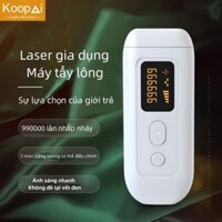 Máy tẩy lông điểm đông lạnh mới, dụng cụ làm đẹp trẻ hóa quang xung IPL, máy tẩy lông xách tay cho nữ tại nhà