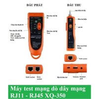 Máy test mạng dò dây mạng RJ11 - RJ45 âm tường XQ-350