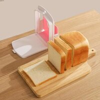 Máy thái bánh mì nướng LEOTA, Khuôn cắt bánh mì dày có thể điều chỉnh tiết kiệm không gian, Dụng cụ làm bánh bằng tay Bánh mì kẹp có thể gập lại