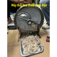 Máy thái bắp cải làm salad, thái hoa chuối, bào bắp chuối chạy điện - Bảo hành 12 tháng