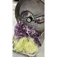 Máy thái bắp cải làm salad, thái hoa chuối, bào bắp chuối chạy điện