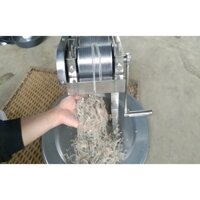 Máy thái bì heo làm nem thính , nem chạo quay tay