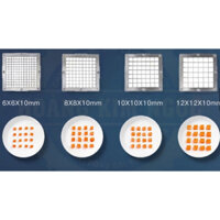 Máy thái, cắt hạt lựu xúc xích cỡ 6/8/10/12mm bằng 1 lần thái, cắt thái hạt lựu thịt nguội, củ quả