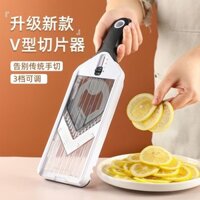Máy thái chanh Cửa hàng trà sữa Hướng dẫn sử dụng thương mại Đa chức năng Cắt trái cây Chuyên dụng Máy thái khoai tây Cắt chanh Dụng cụ tiện dụng / Hạt 253.27