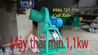 Máy thái chuối mịn 11kw thế hệ mới