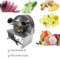 Máy thái hành củ công suất cao, thái lát nhanh chóng