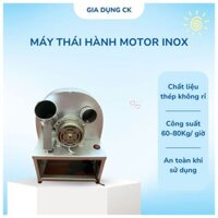 Máy thái hành củ, thái tỏi, sả chạy điện 220v tặng 3 lưỡi dự phòng