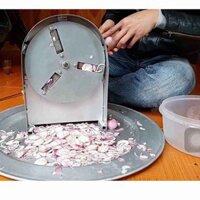 máy  thái hành, tỏi, củ quả