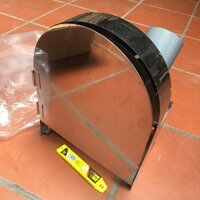 Máy Thái Hành Tỏi, Thái Lát Củ Sả Chât Liệu Inox Chạy Điện 220V