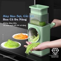 Máy thái lát, bào sợi, xắt lát rau củ đa năng kèm 6 lưỡi dao cắt - Dụng cụ thái cắt bào sợi rau củ quả đa năng