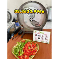 MÁY THÁI LÁT MỎNG HOA CHUỐI, BI CHUỐI, BẮP CHUỐI, CỦ CHUỐI, QUẢ CHUỐI. ĐIỀU CHỈNH ĐỘ DÀY MỎNG THEO Ý MUỐN TỪ 0-12MM