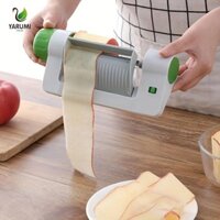 Máy thái lát rau củ ALISON, Dụng cụ gọt vỏ trái cây hiệu quả bằng tay, Dụng cụ cắt lát mỏng trái cây bằng nhựa có thể điều chỉnh đa chức năng Cà rốt