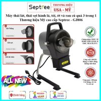 Máy Thái Lát Rau Củ, Hành Lá, Tỏi Ớt 3 Trong 1 Septree Mỹ GJ806, 3 Khuôn, 850W - HÀNG CHÍNH HÃNG