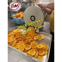 Máy thái lát trái cây chạy điện, máy thái lát cam, chanh, tắc, bắp cải, hoa chuối, thái thịt - Bảo hành 12 tháng