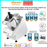 Máy Thái Rau Củ Quả Công Nghiệp Asaki VC65MS Thương hiệu Nhật Bản Công Suất Cực Lớn 750W - Nhập Khẩu